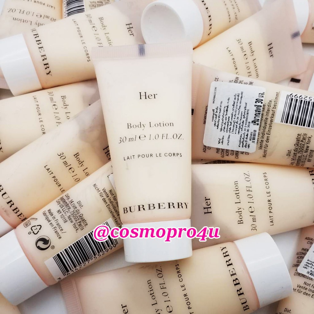 Burberry her clearance body lotion 30ml