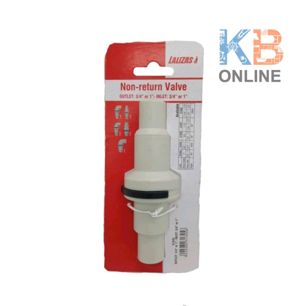 ราคาและรีวิววาล์วแบบไม่ไหลกลับ 3/4Non-return Valve 3/4