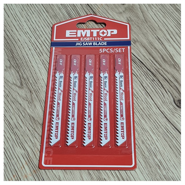 emtop-ใบเลื่อยจิ๊กซอตัดไม้-74-mm-5-ใบ-jig-saw-blade-for-wood-รุ่น-ejsbt111c