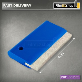 เกียงรีดฟิล์ม ที่รีดน้ำ เครื่องมือช่างฟิล์ม อุปกรณ์ติดฟิล์มกรองแสง Squeegee With Wool Felt SQ22