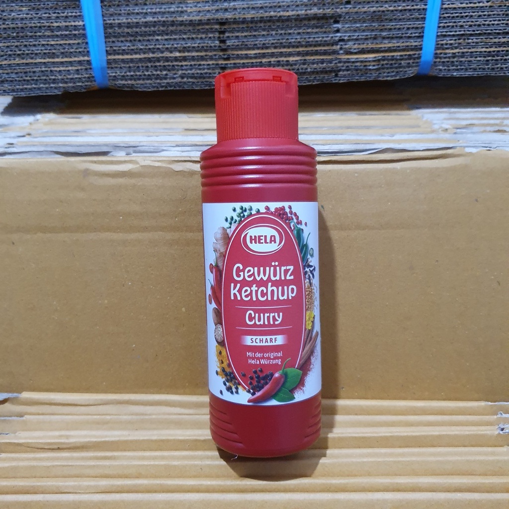 HELA Ketchup curry extra hot Gewuerzketchup extra scharf 300ml Shopee