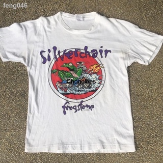 ♧Vintage Silverchair Frogstomp Band Album Tee Round Neck T Shirt For Men Trend Gift 100% Cotton Short Sleeve Loose Casua
