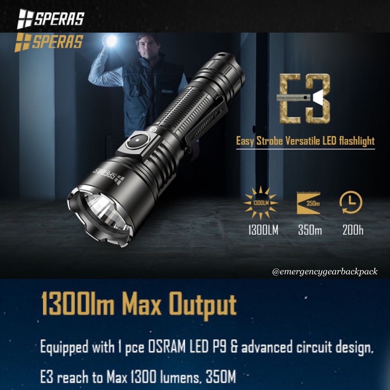 speras-e3-1300lms-350m-edc-tactical-flashlight