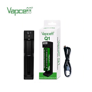 รางชาจถ่าน1ก้อน Vapcell Q1  ตัวละ 79฿