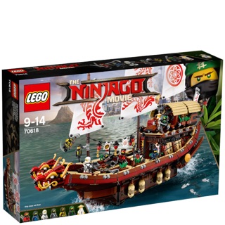 Lego ninjago the movie 70618 กล่องมีรอย