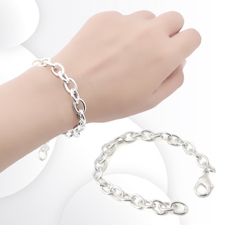 สร้อยข้อมือเงินแท้ Simple Silver bracelet