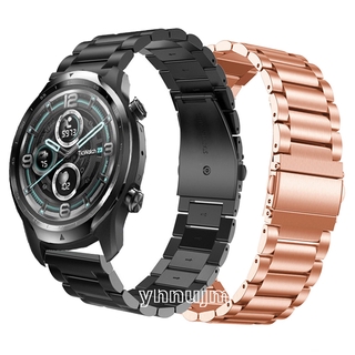 สินค้า สาย ticwatch pro 3 GPS สาย stainless For ticwatch pro 2021 สายนาฬิก ticwatch pro smartwatch อุปกรณ์เสริมสมาร์ทวอทช์