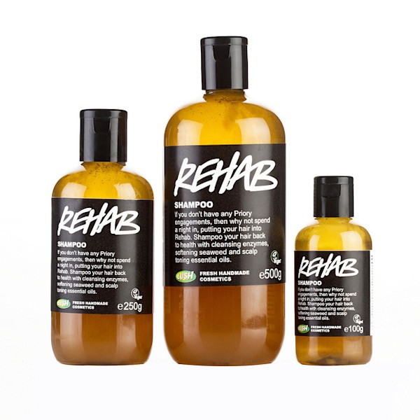 ของใหม่) Lush Rehab Shampoo 100g/250g/500g | Shopee Thailand