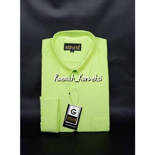 STABILO Geoland เสื้อเชิ้ตแขนยาว สีเขียว ไฮไลท์ สําหรับผู้ชาย