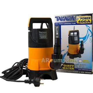 ปั๊มจุ่ม ไดโว่ TAKARA  รุ่น ECO-400A 400 วัตต์