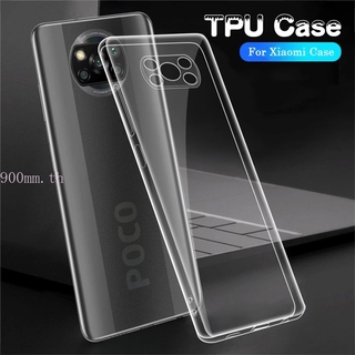 เคส Xiaomi POCO X3 Pro เคสโทรศัพท์ Xiaomi Poco X3 Pro Xiaomi Poco X3 Mi 10T Pro NFC 10 9 8 Lite CC9 TPU Soft Cover Redmi Note 8 Go 9 5 ซิลิโคนเคสใส