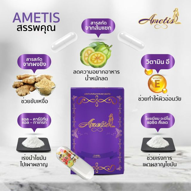 new-package-อาหารเสริมลดน้ำหนัก-ametis-อเมทิส-กล่องใหญ่-30-แคปซูล