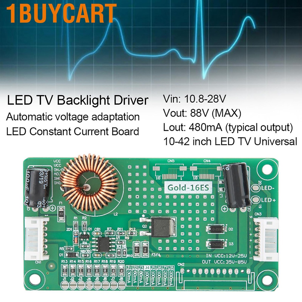 ภาพหน้าปกสินค้าUniversal 10-42 inch LED LCD TV Backlight Constant Current Driver Board Boost Adapter Board