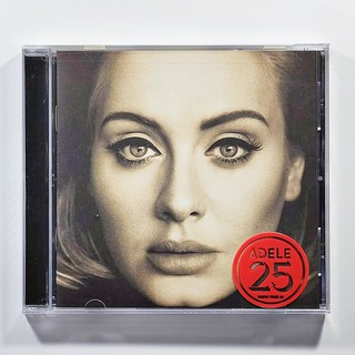 CD เพลง Adele ‎- 25 (CD US Import) (ใครชอบสายอารมณ์ ดนตรีละเมียดไม่ผิดหวัง) (แผ่นใหม่)