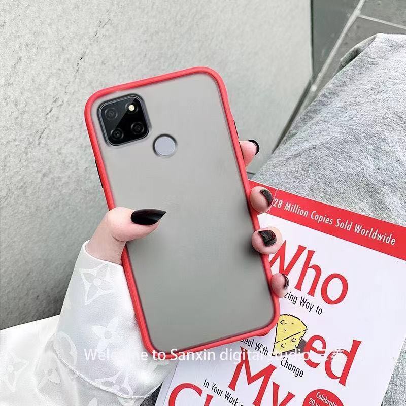ส่งจากไทย-เคสกันกระแทก-ปุ่มสีผิดด้าน-oppo-a15-เคสโทรศัพท์-ออฟโป้-ขอบนิ่มหลังแข็ง-เคส