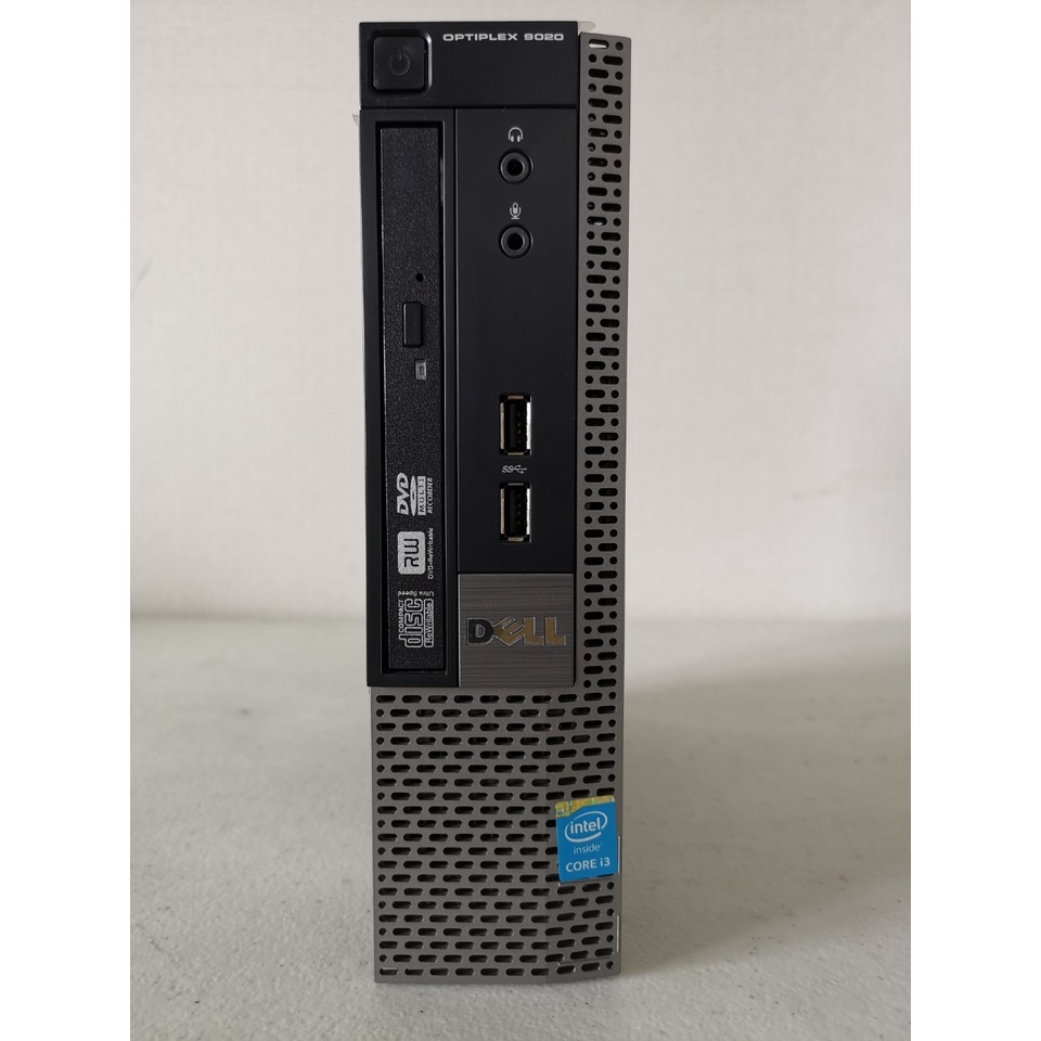 คอมพิวเตอร์มือสอง-mini-pc-dell-optiplex-9020-usff-cpu-core-i3-gen-4-แรม-4-gb-ฮาร์ดดิสก์-ssd-120-gb