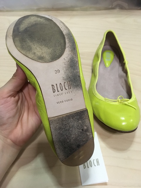 sale-รองเท้าคัชชูหนังแท้-bloch-size-39-มือ2-ของแท้-จาก-central