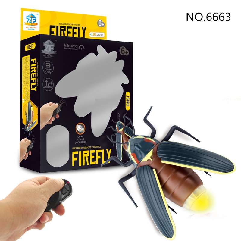 อินฟราเรด RC รีโมทคอนโทรลสัตว์แมลง Ladybug ปู Moth Fly ชุดของเล่น ...