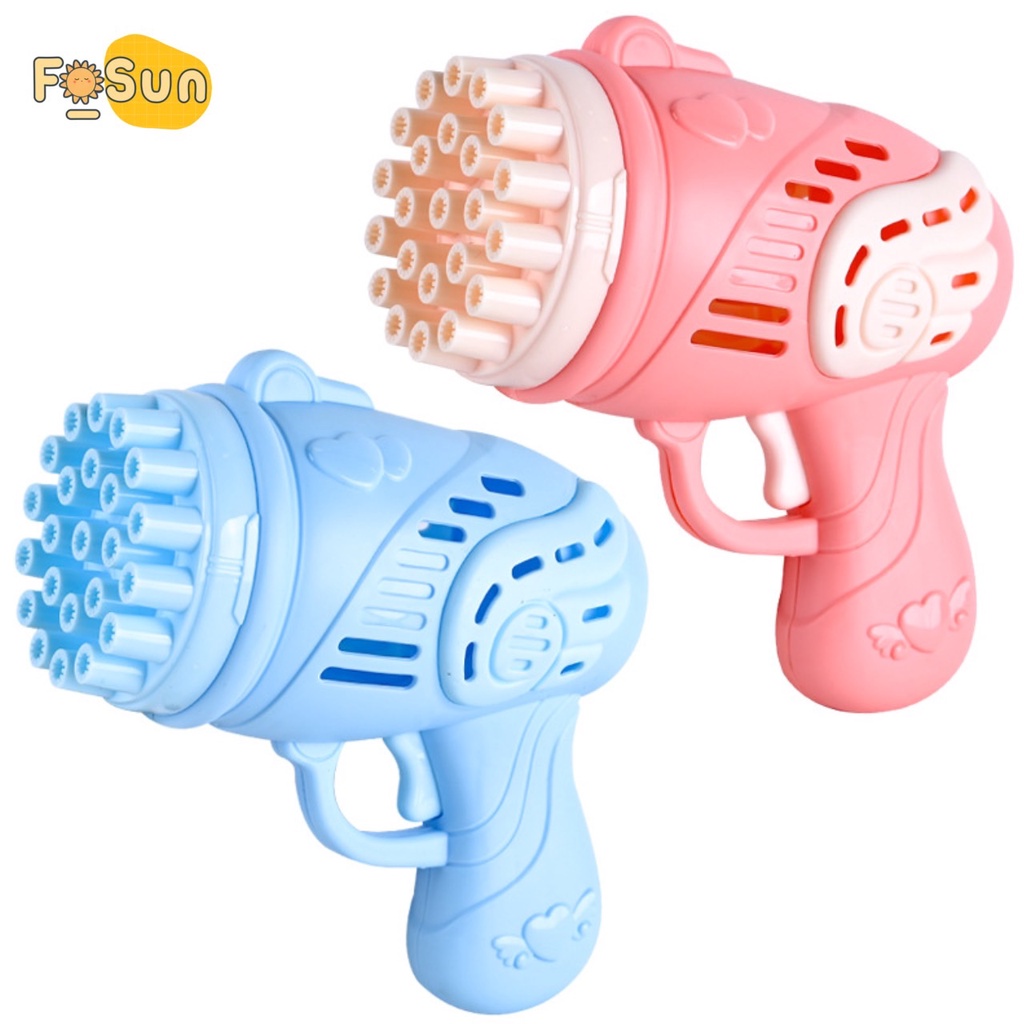 f-sun-889-8a-ปืนเป่าฟองบับเบิ้ล-bubble-ปืนฟองสบู่-bubble-gun-23-รู