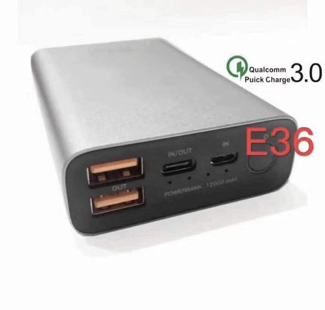 eloop-e36-2usb-แบตสำรองความจุ-12000mah-พร้อมส่ง