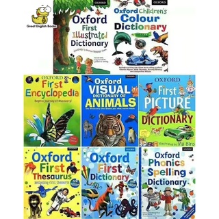 (ได้coinคืน10%)*พร้อมส่ง* Oxford First Illustrated Dictionary สารานุกรมภาพประกอบ Oxford พจนานุกรมภาษาอังกฤษ  เซตละ 8 เล่ม