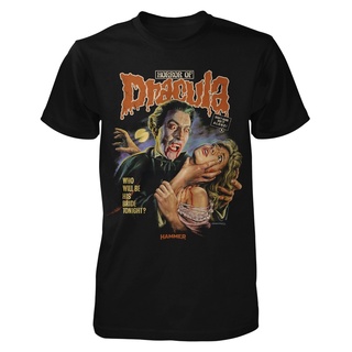 เสื้อยืด ผ้าฝ้าย 100% พิมพ์ลาย HORROR OF DRACULA LHZY