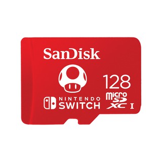 ภาพขนาดย่อของภาพหน้าปกสินค้าSanDisk microSDXC for the Nintendo Switch 128GB ลายมาริโอ้ (SDSQXAO-128G-GN3ZN, Mario) จากร้าน sandisk_thailand_officialshop บน Shopee ภาพที่ 2