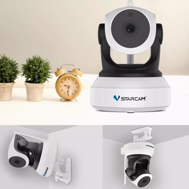ภาพสินค้าสินค้าแท้ % Vstarcam กล้องวงจรปิด IP Camera รุ่น C7824= 1.0 Mp C24S=2MPand IR Cut WIP HD ONVIF (สีขาว/ดำ จากร้าน nikyshop1 บน Shopee ภาพที่ 2
