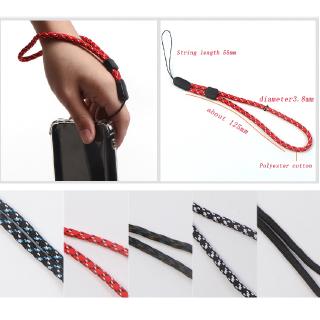 สายคล้องข้อมือ ใช้กับมือถือ กุญเเจ กระเป๋าเงิน USB ได้ กันลื่น Cellphone Long Strap Neck Rope Lanyard Cartoon