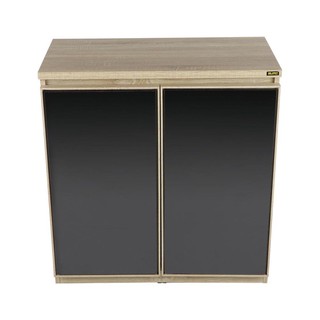 File cabinet CABINET BURO EVOLUTION LC80 DO SOLIDOAK/BLACK Office furniture Home & Furniture ตู้เอกสาร ตู้บานเปิด BURO E