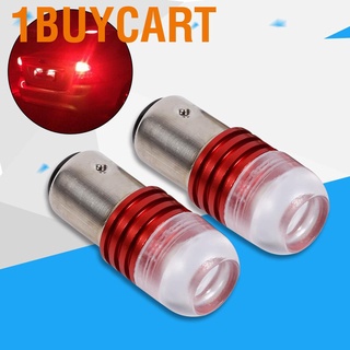 2Pcs Red 1157 2357 Strobe ไฟกระพริบ LED โปรเจคเตอร์ Bulbs สำหรับไฟท้ายรถ Brake