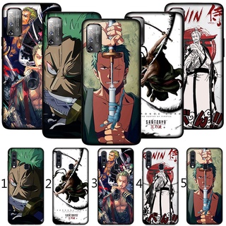 เคสซิลิโคนนิ่ม ลายวันพีช Roronoa Zoro 3HE สําหรับ Xiaomi Mi 11T Civi 9T 10T POCO F2 F3 GT Pro