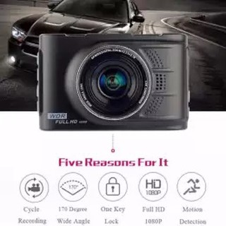 SALEup DVR Q7 กล้องติดรถยนต์ อึด ทน ทาน ใช้งานง่าย พร้อม LEN 170 c คุณภาพ ของภาพเป็น  FHD 1080p