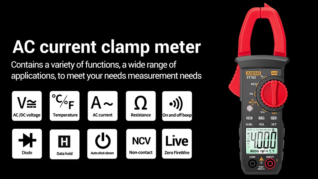 dm-ดิจิตอลแคลมป์มิเตอร์-dc-ac-มัลติมิเตอร์-แอมมิเตอร์-แรงดัน-ncv-ohm-tester-สีแดง-จัดส่งภายในประเทศภายในวันเดียวกัน