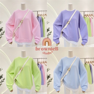 เสื้อแขนยาวเนื้อผ้าดี + ไสตล์เกาหลี น่ารักมากก 🌈 รหัส : brownieB#W48 🌈