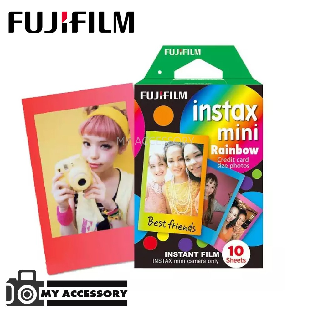 ภาพหน้าปกสินค้าFILM FUJI INSTAX MINI RAINBOW ฟิล์ม instax mini