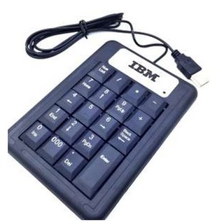 Di Shop Key board Number แป้นพิมพ์ตัวเลขสำหรับใช้กับNotebook และ PC ต่อใช้งานได้ทันทีผ่านพอร์ท USB KJ-06
