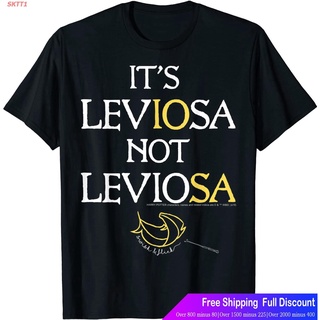T-shirt  SKTT1 ลีวายส์เสื้อยืดยอดนิยม Harry Potter Its LevIOsa Not LevioSA T-Shirt levis Sports T-shirtS-5XL