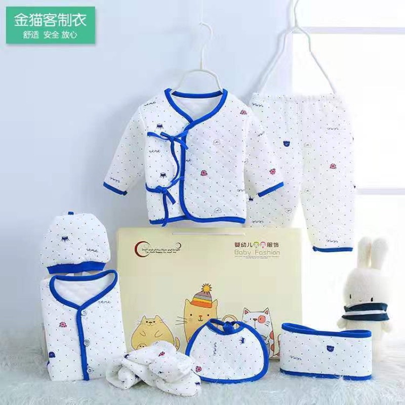 ภาพสินค้า(AA-02)ของขวัญเด็กแรกเกิด0-6เดือน กิ๊ฟเซ็ทเด็กอ่อน ชุดเสื้อผ้าเด็กอ่อน ราคา ๆ เก็บปลายทาง New Born Baby gift set จากร้าน nana246833 บน Shopee ภาพที่ 5