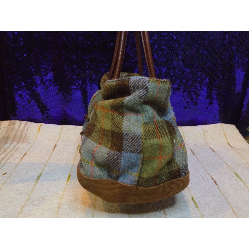 harris-tweed-shoulder-bag-แท้