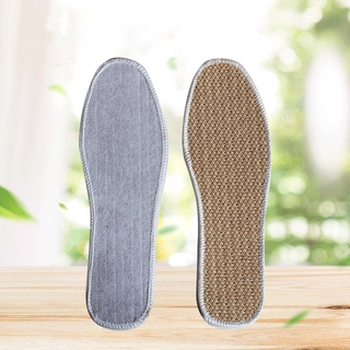 Spot super low price insole summer deodorant insole sweat absorbing bamboo charcoal deodorant linen insole military training insole Mint deodorant insole wholesale comfortable breathable dry antiskid