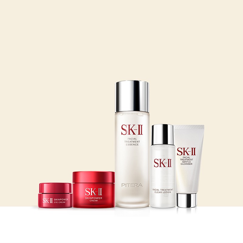 ภาพสินค้าแท้100% SK-II / SKII / SK2 Pitera Skincare Set เอสเซ้นส์บำรุงผิวหน้า/เคลียร์โลชั่น/คลีนเซอร์/ครีม/อายครีม(ผลิตในญี่ปุ่น) จากร้าน finefairy บน Shopee ภาพที่ 7