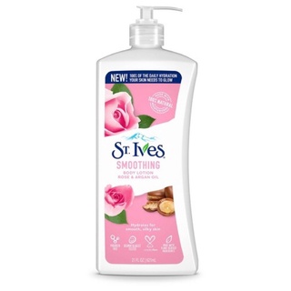 St. Ives Smoothing Rose &amp; Argan Oil Body Lotion 621ml.