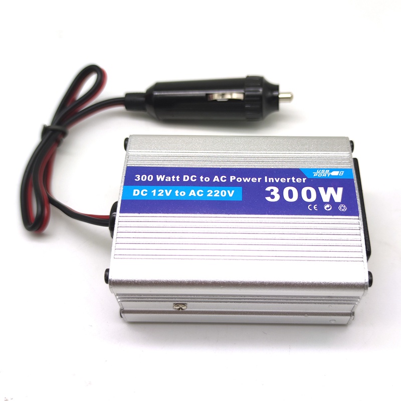 อะแดปเตอร์แปลงแรงดันไฟฟ้า-อินเวอร์เตอร์-300w-12-v-220-v-12v-เป็น-220v-12v-220v-สําหรับรถยนต์