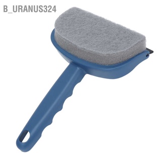 B_uranus324 4Pcs Car Window Brush Dual Use Cleaner Wiper Cleaning Tool for Home Bathroom Tile Glass Mirror Wall