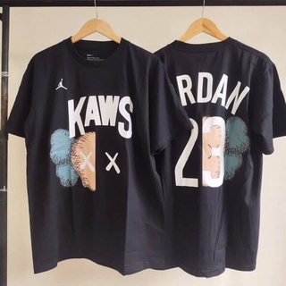 เสื้อยืดโอเวอร์ไซส์เสื้อยืด kaws เสื้อแขนสั้น KAWSS-3XL