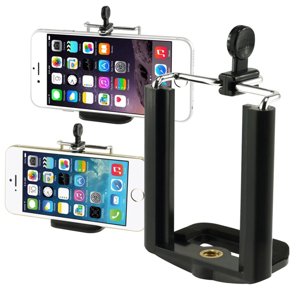2-ชิ้น-xขาจับมือถือ-camera-stand-clip-bracket-holder-monopod-tripod-mount-adapter-for-mobile-phones