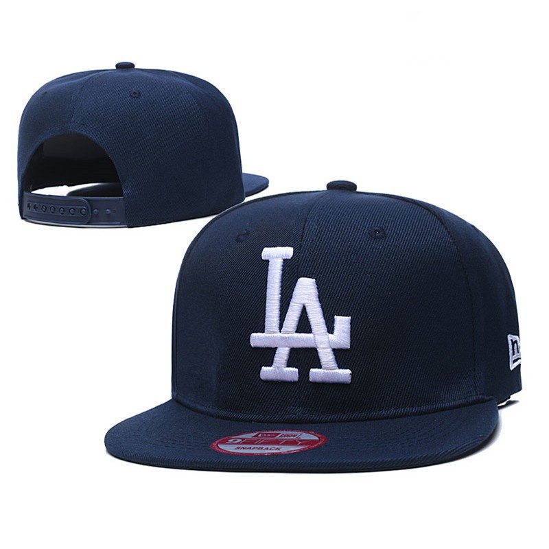 mlb-la-los-angeles-dodgers-หมวกปีกแบน-ปรับได้-หมวกฮิปฮอป-หมวกปีนเขา-หมวกพัด