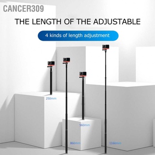 Cancer309 ไม้เซลฟี่คาร์บอนไฟเบอร์ 6 ส่วน ปรับความยาวได้ สําหรับกล้องพาโนรามา Insta360