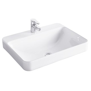 อ่างล้างหน้า KOHLER K-2660X-1 สีขาว อ่างล้างหน้าแบบฝังใต้เคาน์เตอร์ จาก KOHLER แบบวางลอยบนเคาน์เตอร์ ผ่านกระบวนการผลิตอย